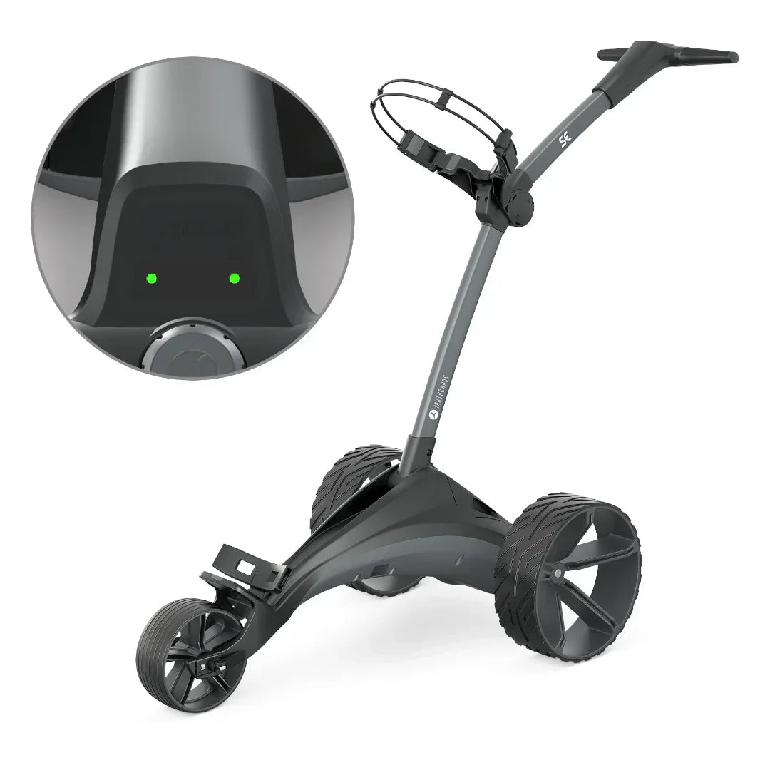 Motocaddy 2026 SE Electric Golf Trolley | 36 Hole Lithium Battery